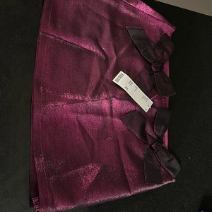 Brand new pink metallic bow skirt from urban outfitters